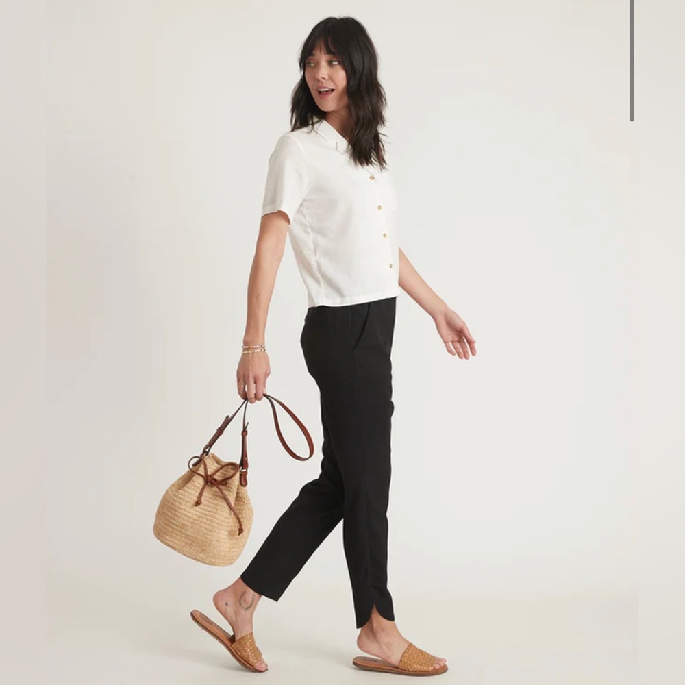 Marine Layer Allison Pants in Black - SOLD OUT ONLINE! Excellent Used Condition
